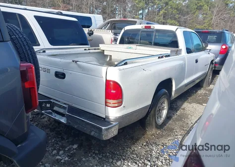 1998 Dodge Dakota Slt/Sport из США, поврежденный, VIN 1B7GL22XXWS706613